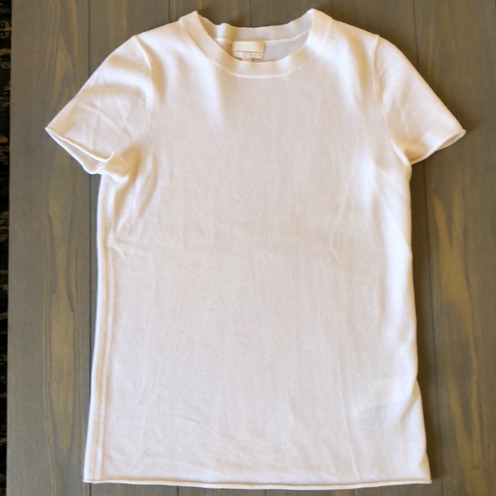 J Crew cashmere tee S